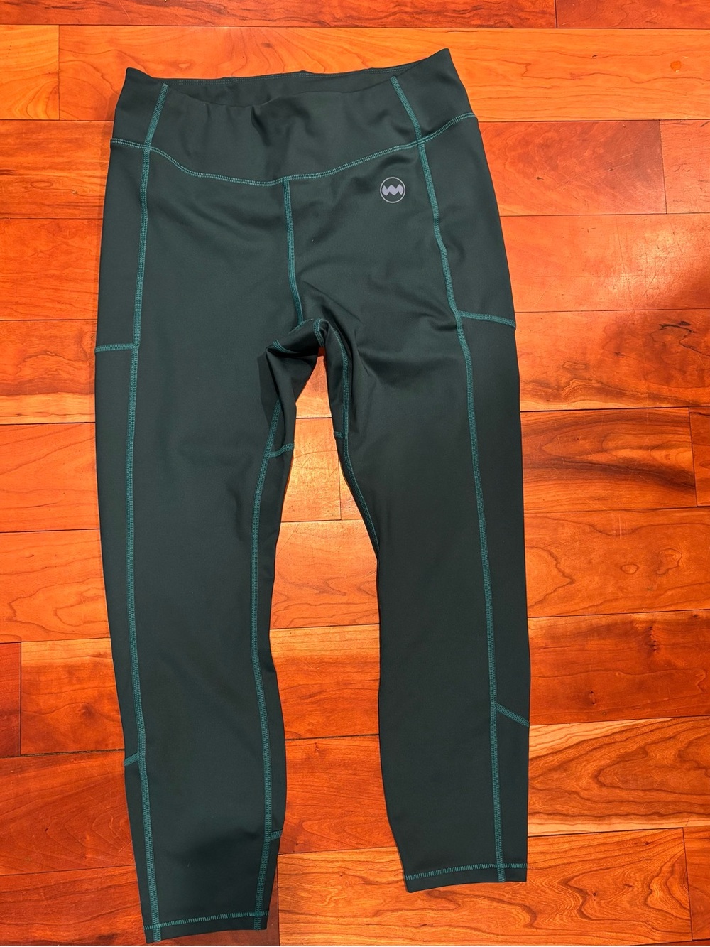 Janji 7/8 length Running tights - Teal